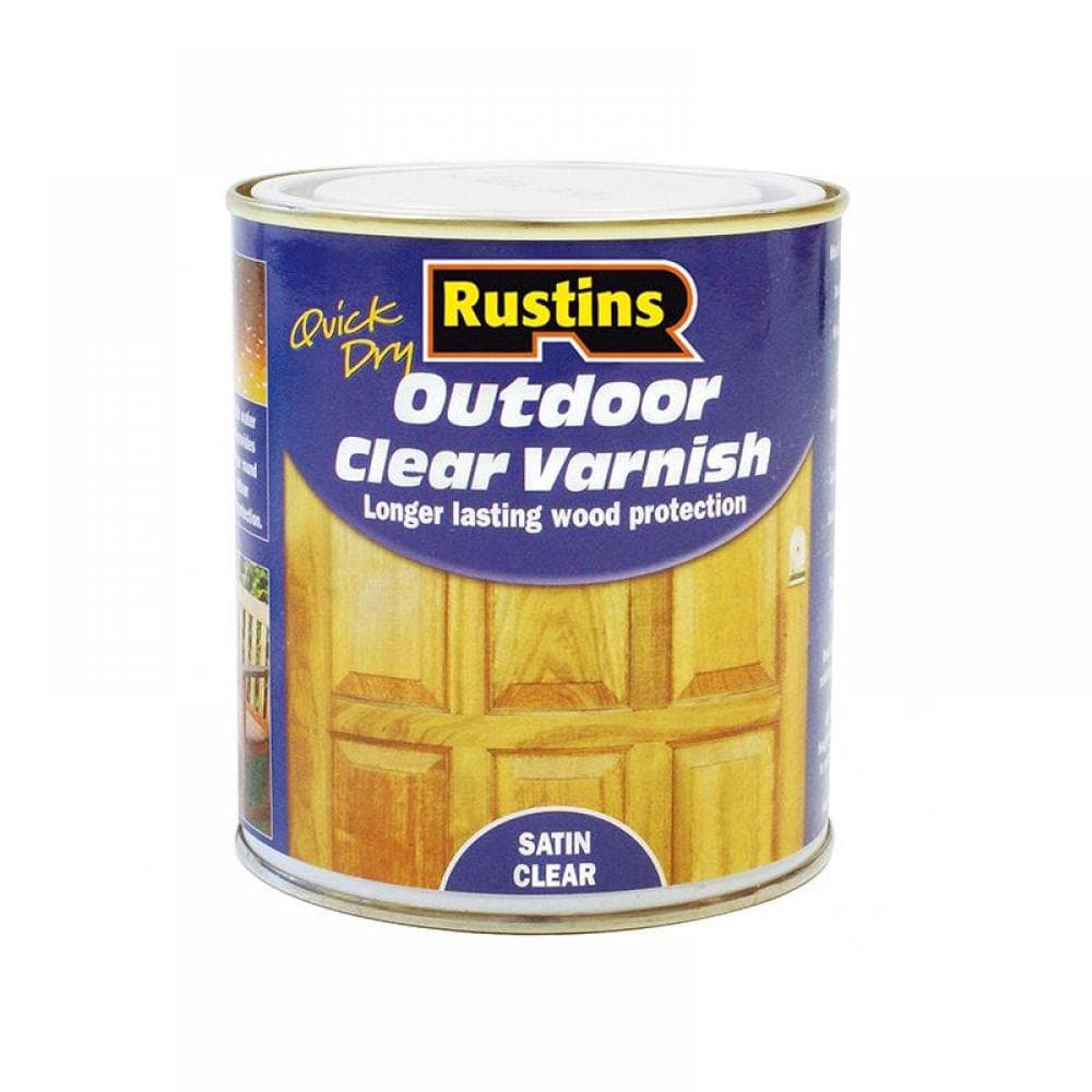 Rustins EAVS250 Exterior Varnish Satin 250Ml