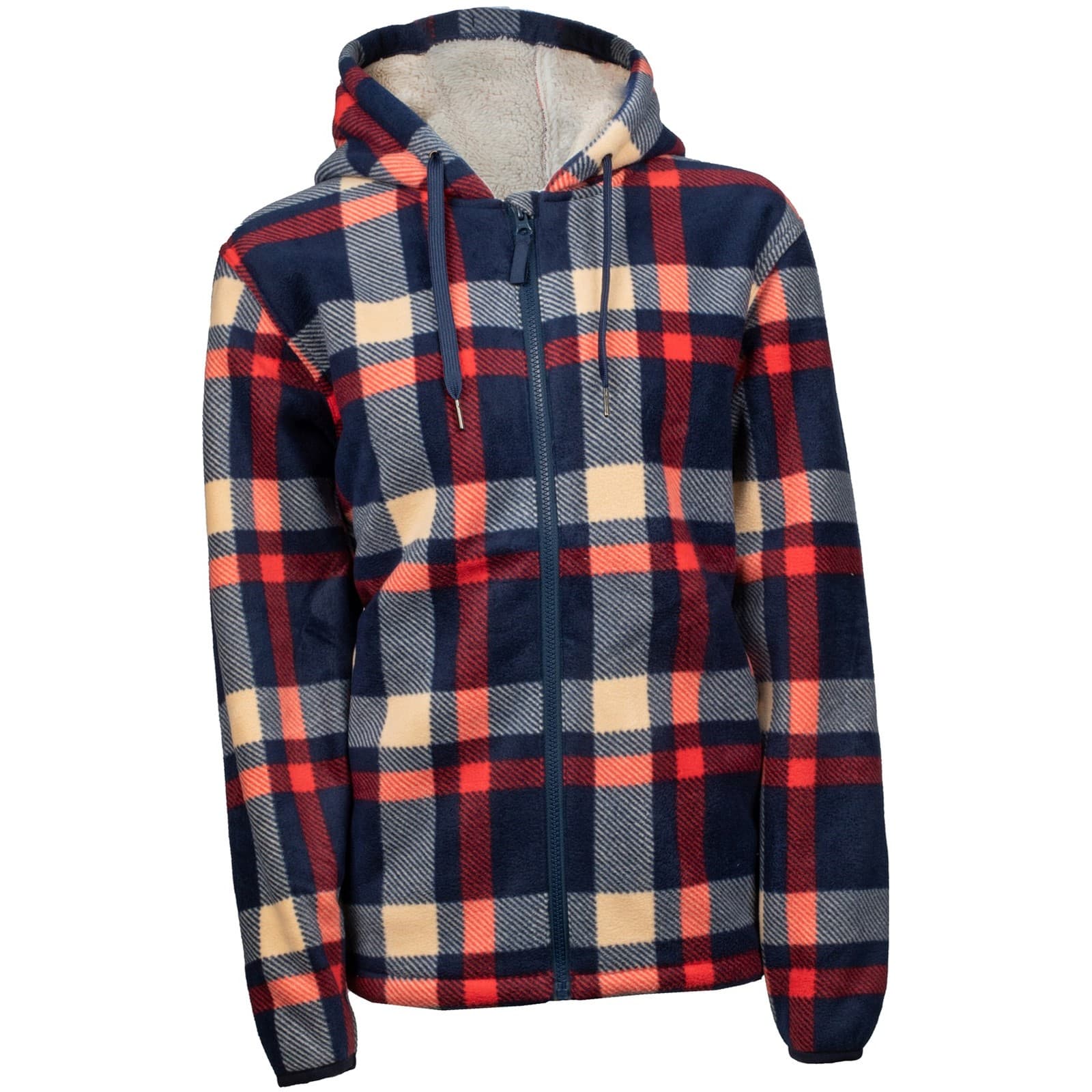 Hard Yakka Check Zoodie Size Lge Blue 37224-69430-05