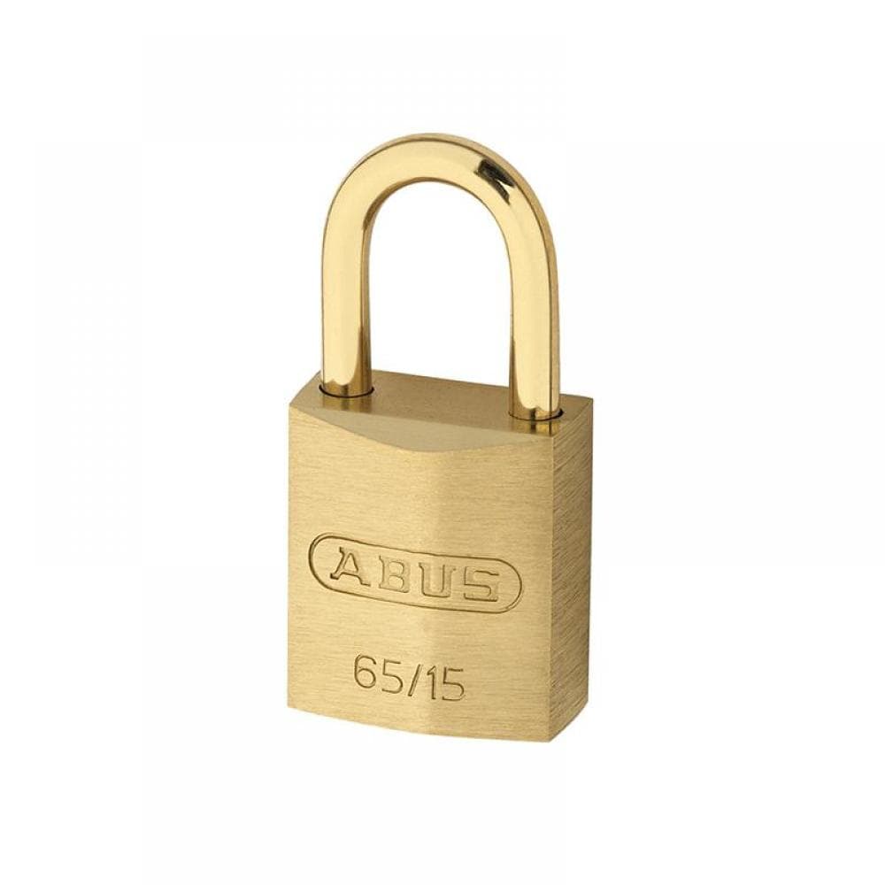 Abus Mechanical 09326 65Mb/15Mm Solid Brass Padlock Keyed Alike 6151