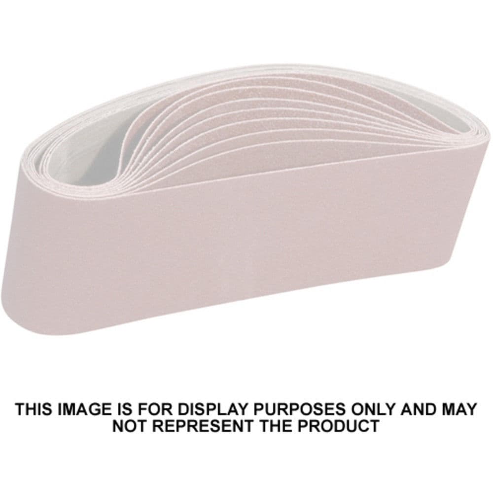 Clarke 6502120 50Mm X 686Mm Medium Grit Sanding Belts For Cbg6Sb Bench Grinder And Sander (Pack Of 5)