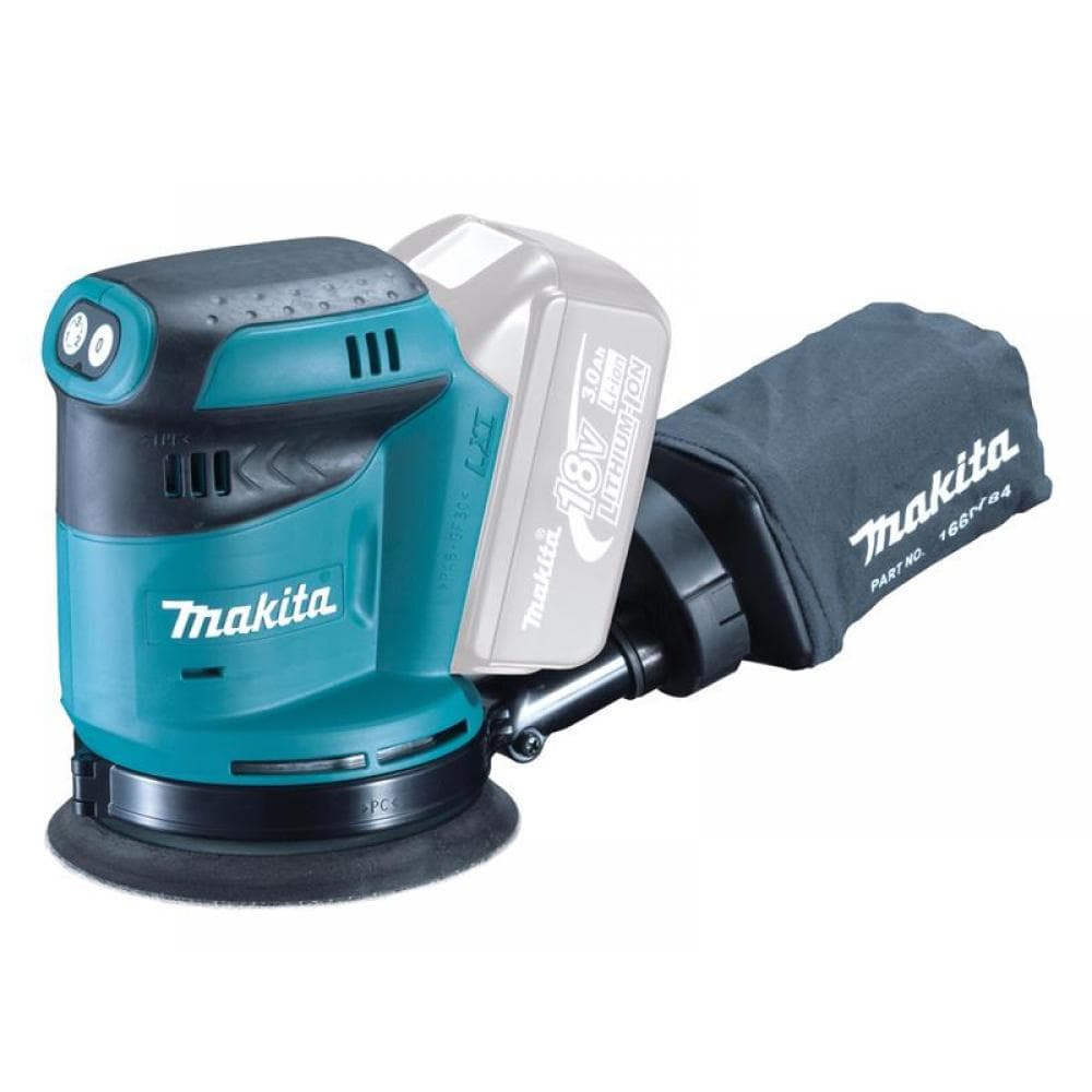 Makita DBO180Z Dbo180Z 125Mm Random Orbital Sander 18V Bare Unit