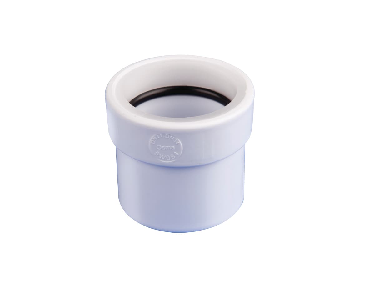 Wavin Osma Waste push-fit reducer 32x40mm white