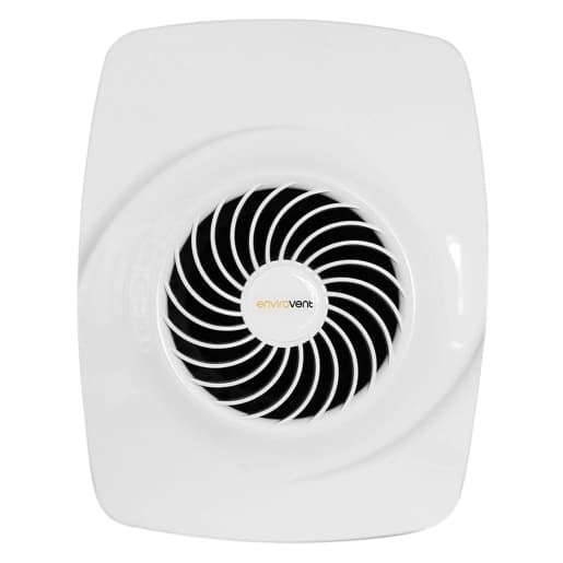 EnviroVent White Filterless Infinity Exactor Fan, 248mm