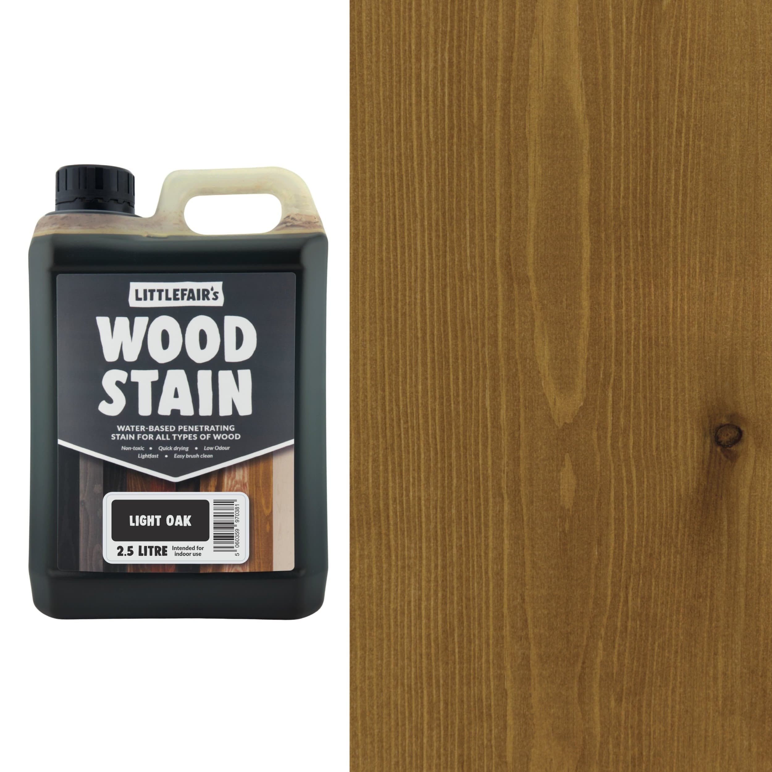 Littlefairs Water Based Wood Stains - Non Toxic & Eco Friendly