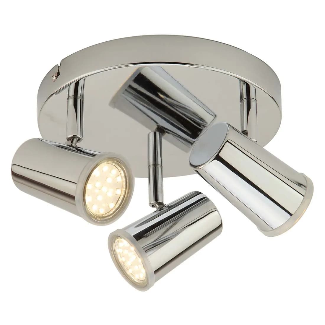 Spa Freya Triple Plate Round Spot Light Chrome Ip44