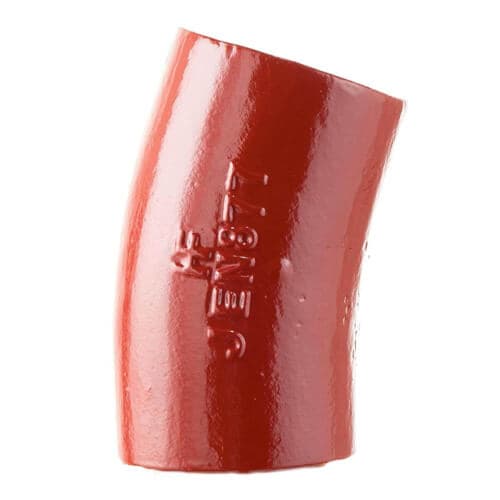 Cast Iron Halifax Soil Long Radius Bend - 22 Degree x 100mm