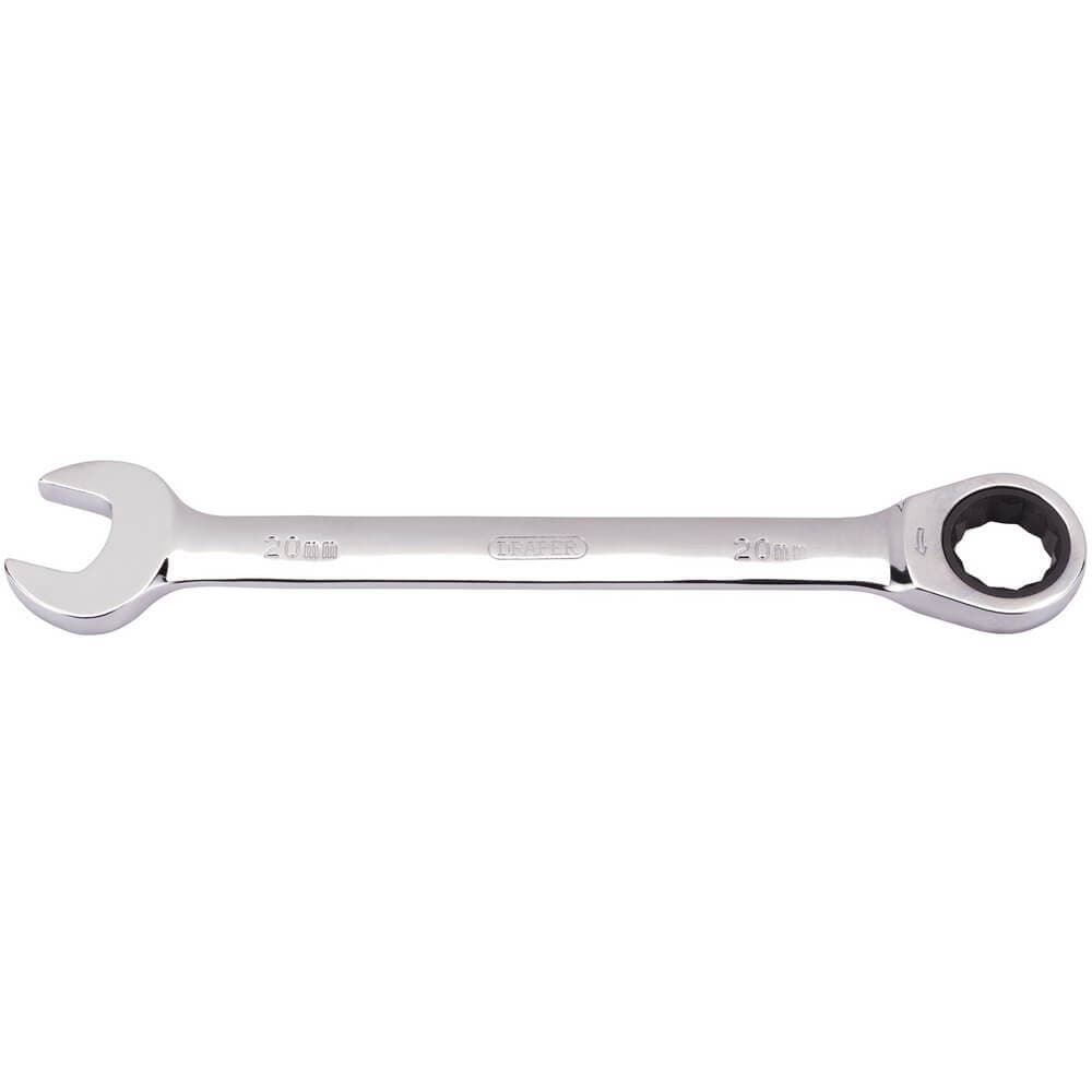 Draper 31019 Metric Ratcheting Combination Spanner 20Mm each 1