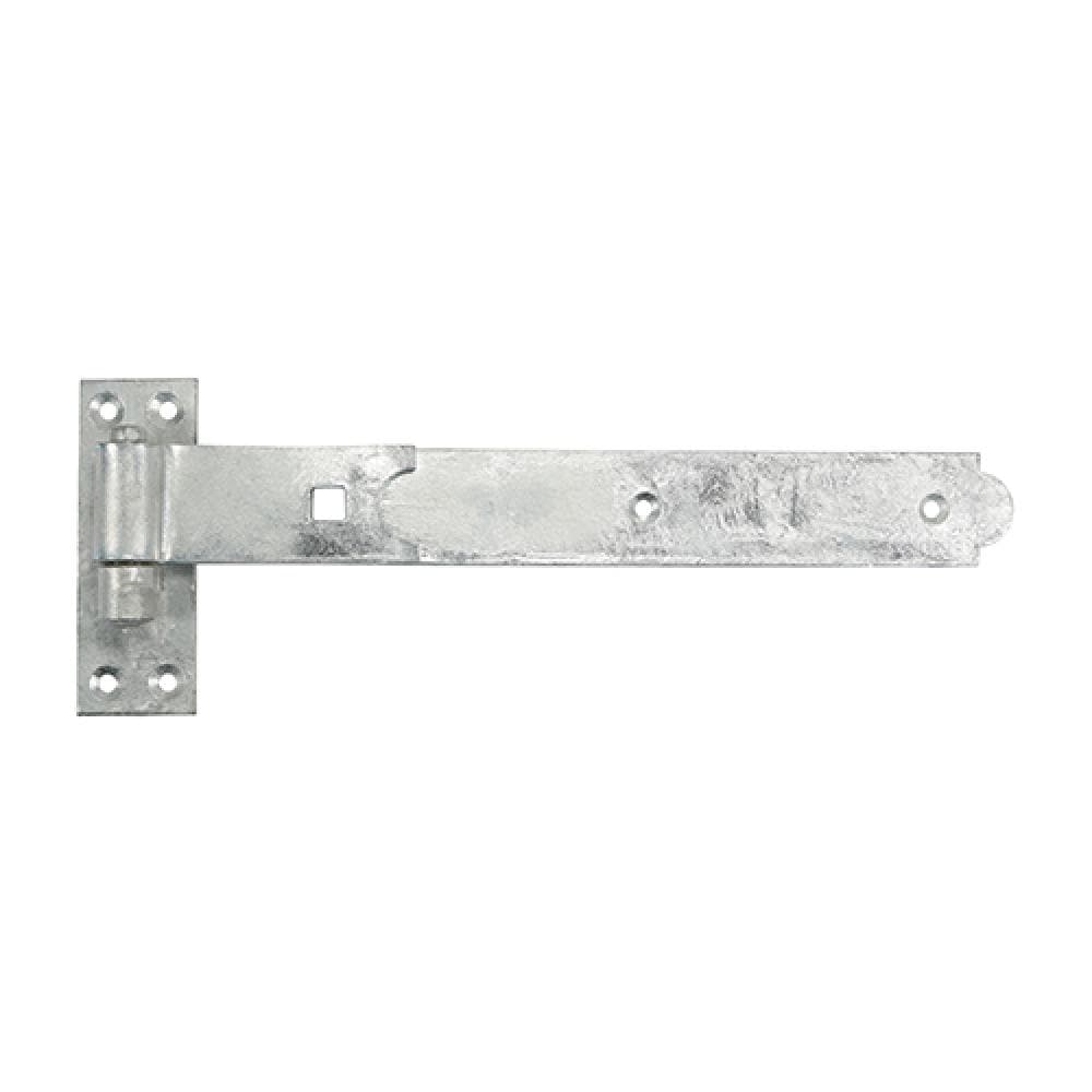 Timco HBS350G Pair Of Straight Band & Hook On Plates - Hot Dipped Galvanised 350Mm