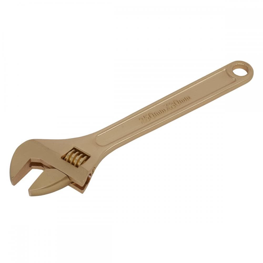 Sealey NS067 Adjustable Wrench 250Mm - Non-Sparking