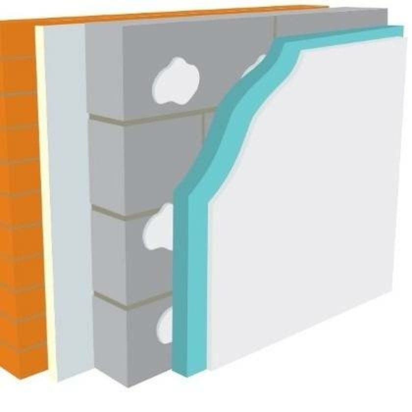 Warmline XPS Insulated Plasterboard 2400mm x 1200mm x 35mm (8' x 4') TE - Pallet of 57 (164.16m2)