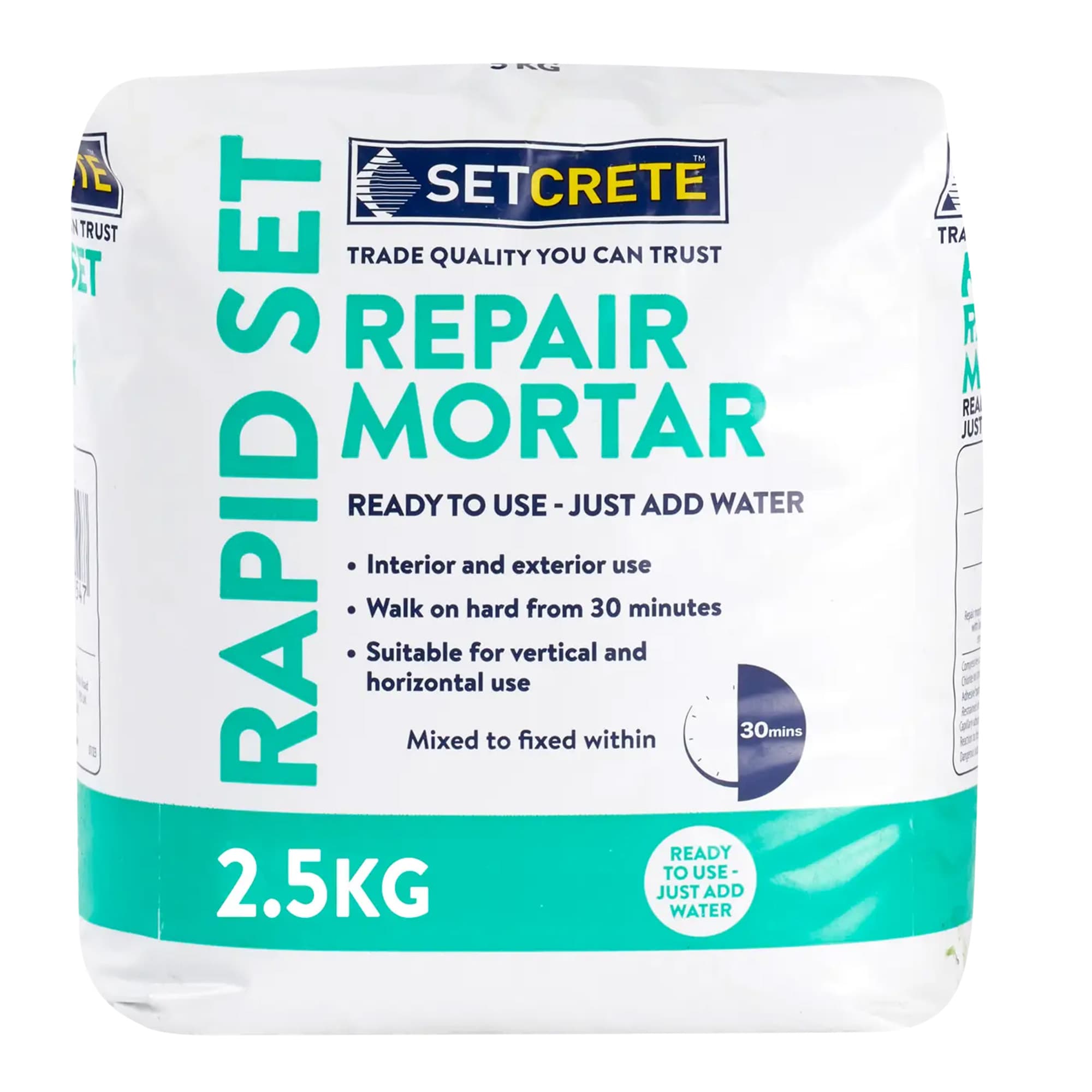 Setcrete Rapid Set Repair Mortar 5kg