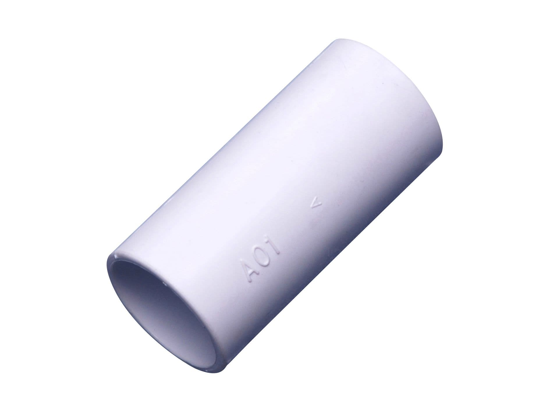 Osma Waste Wavin Osma Overflow solvent double socket 21.5mm white