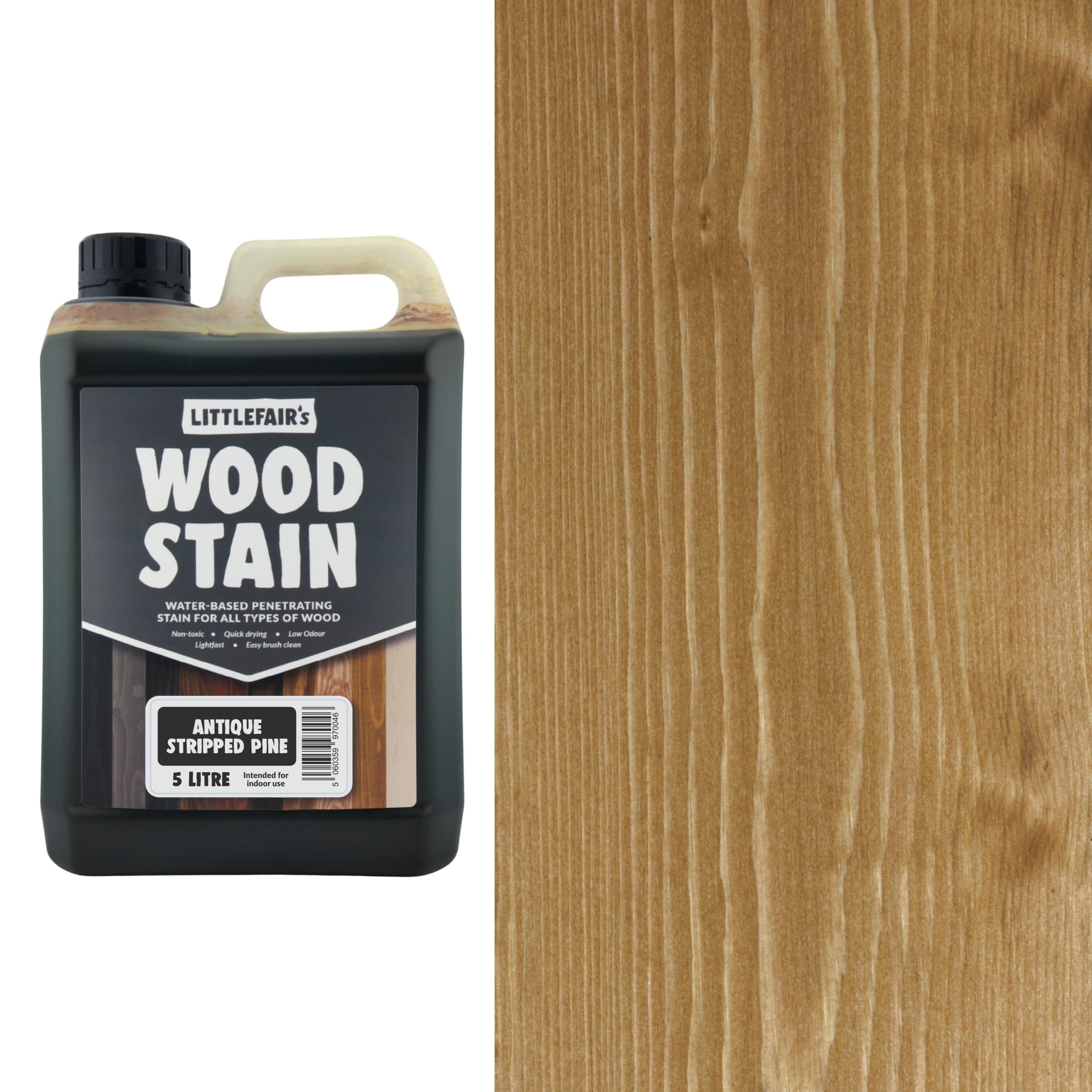 Littlefairs Water Based Wood Stains - Non Toxic & Eco Friendly