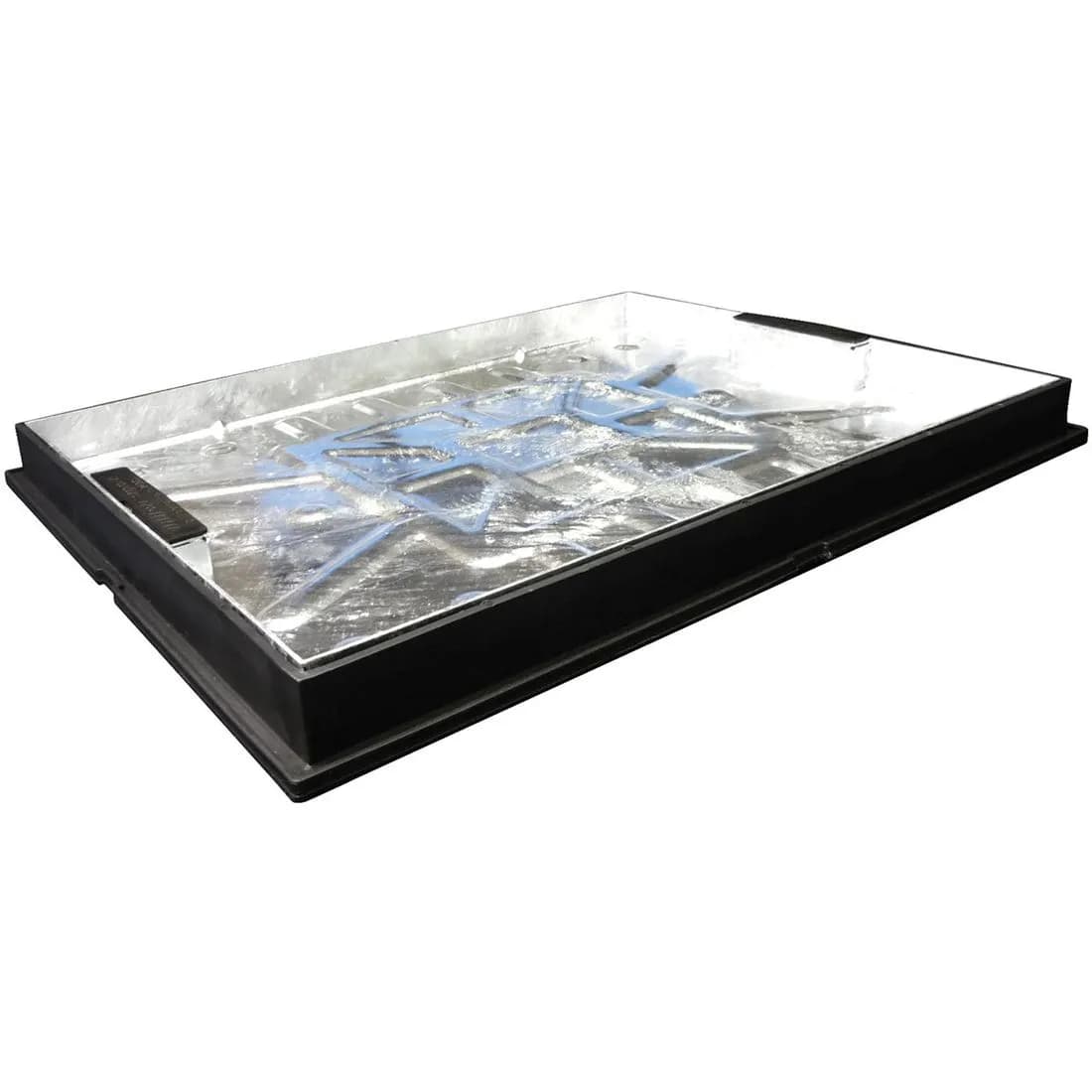 Manhole Cf 600X450 Co Rec Tray Galv Md Lock 4Screws R Seal