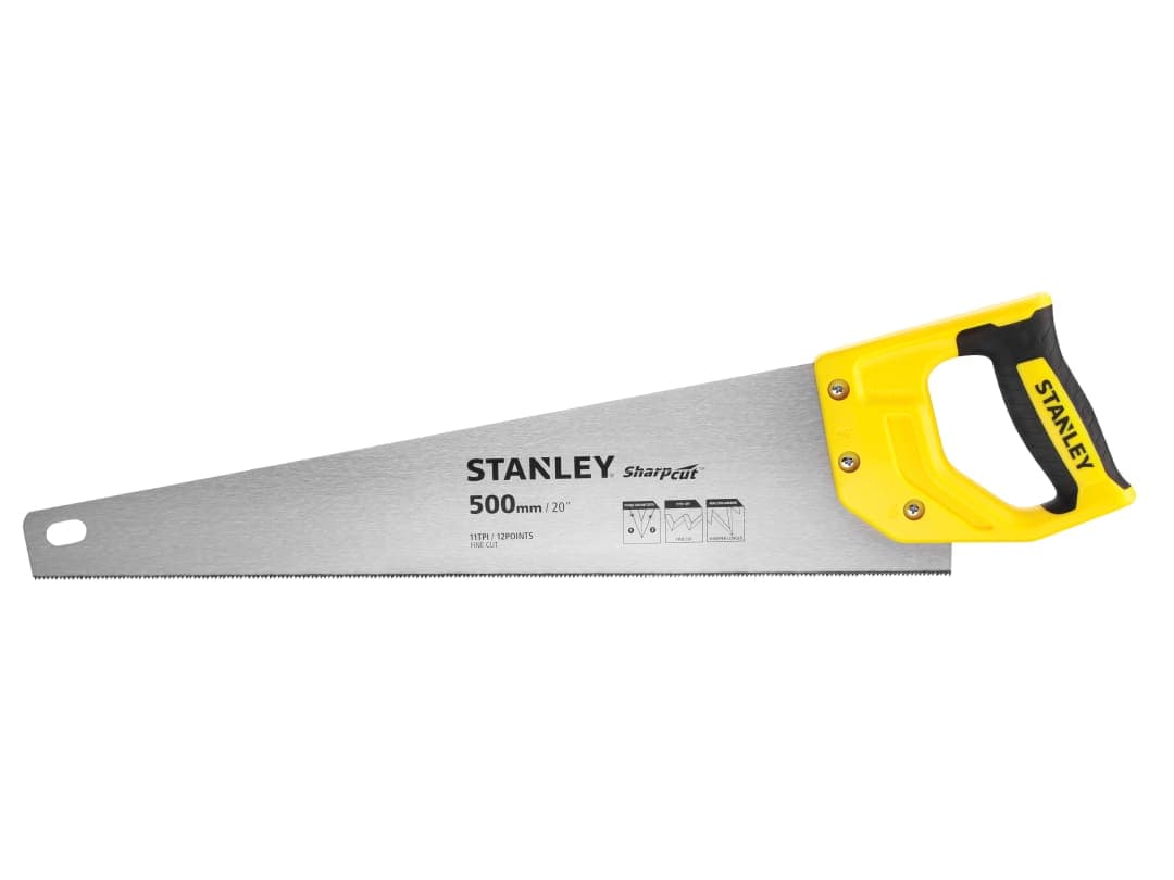 STANLEY® Hand Tools Sharpcut™ Handsaw 500mm (20in) 11 TPI STHT20371-1