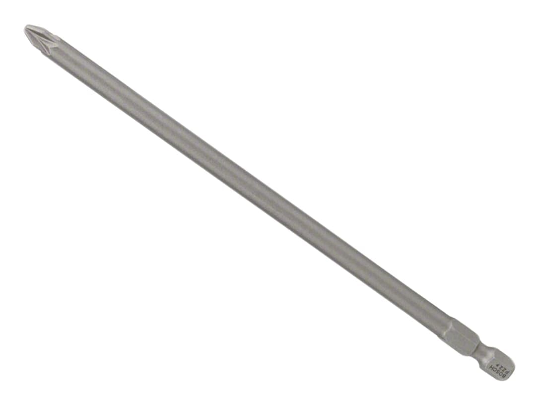 Bosch Powertool Accessories Extra Hard Screwdriver Bit PZ2 x 152mm 2607001588
