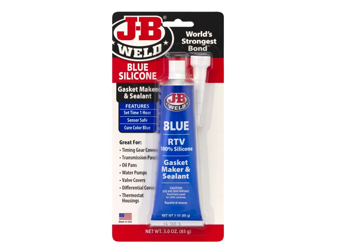 J-B Weld Silicone Gasket Maker & Sealant Blue 85g 31316UK