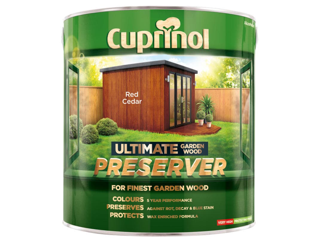 Cuprinol Ultimate Preserver Red Cedar 4L 5206120