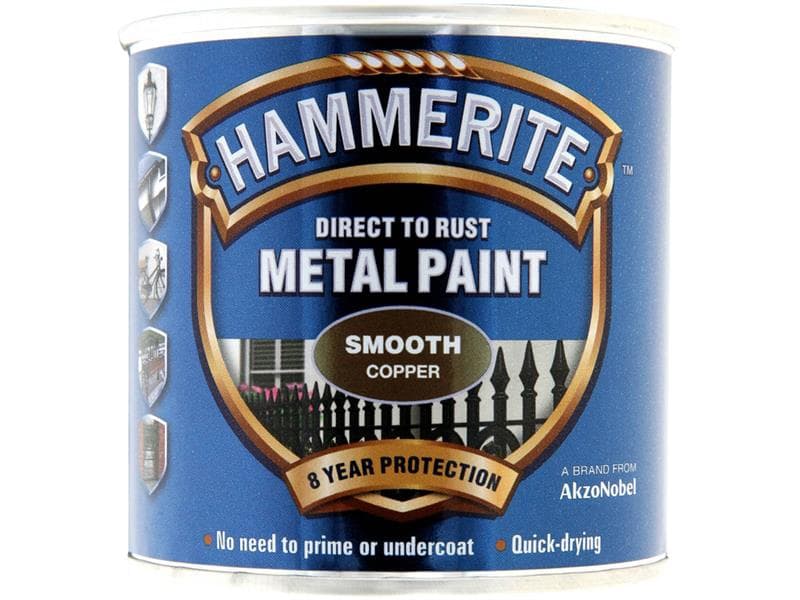 Hammerite 5092932 Direct To Metal Smooth Copper 250Ml