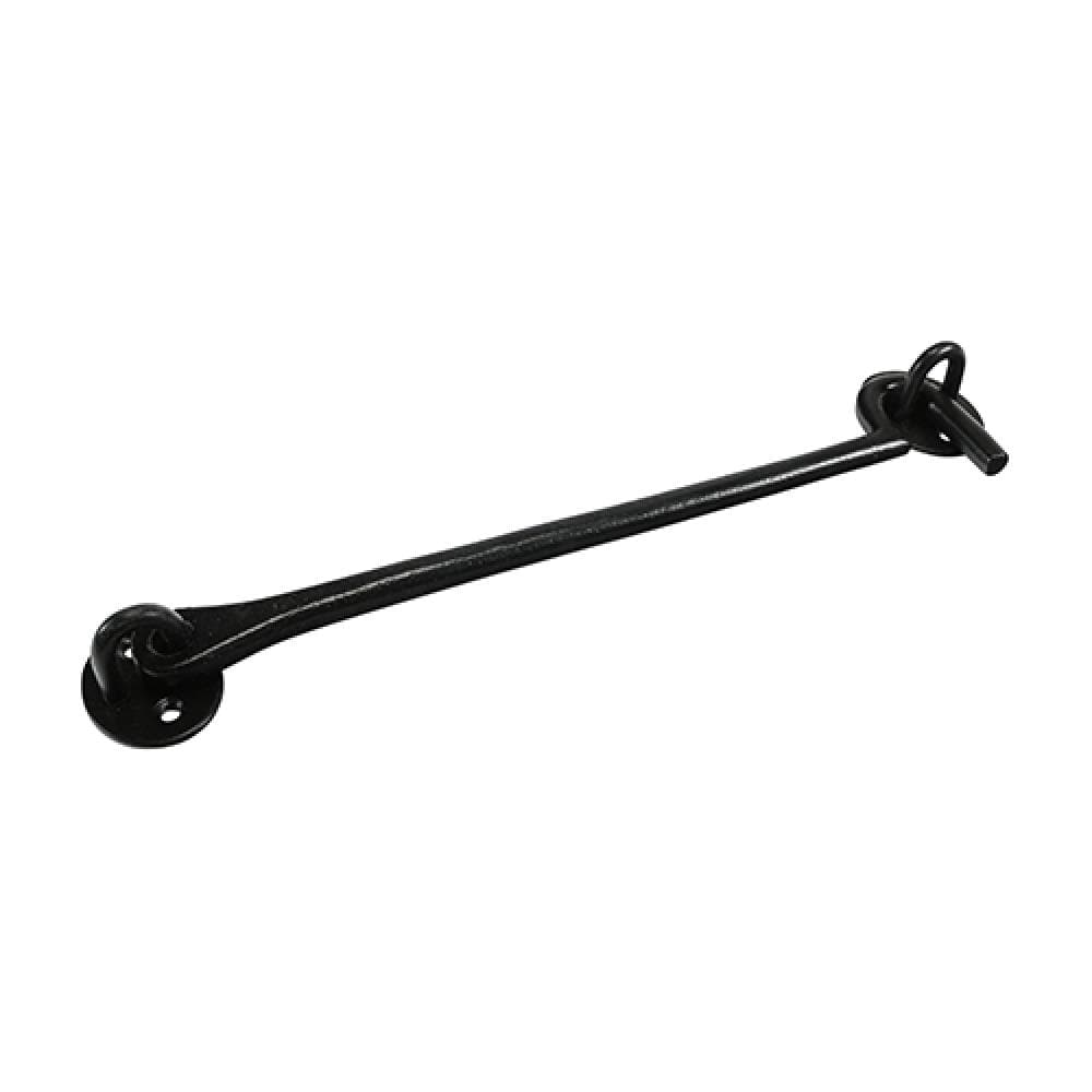 Timco 523957 Cabin Hooks - Black 10in Plain Bag 1