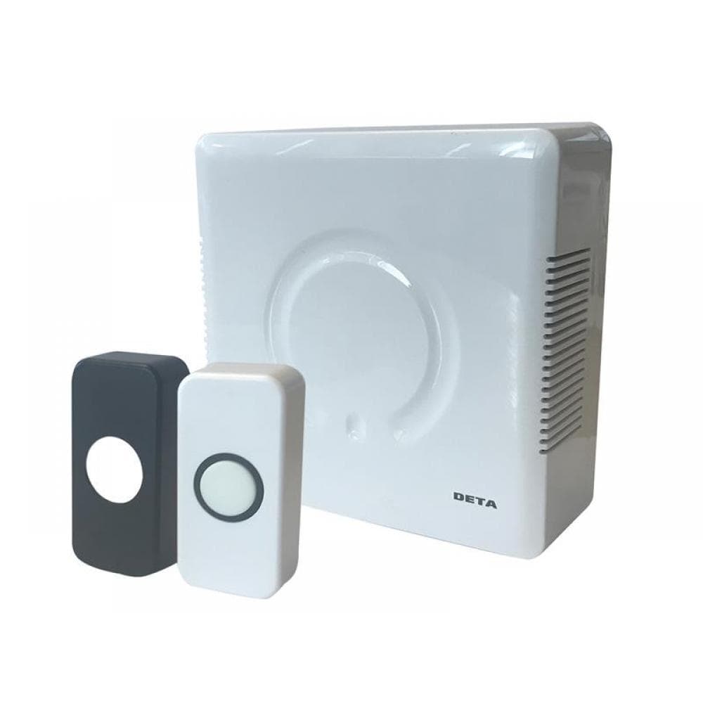 Deta Vimark C3504 Wired Door Bell Chime And Push Kit