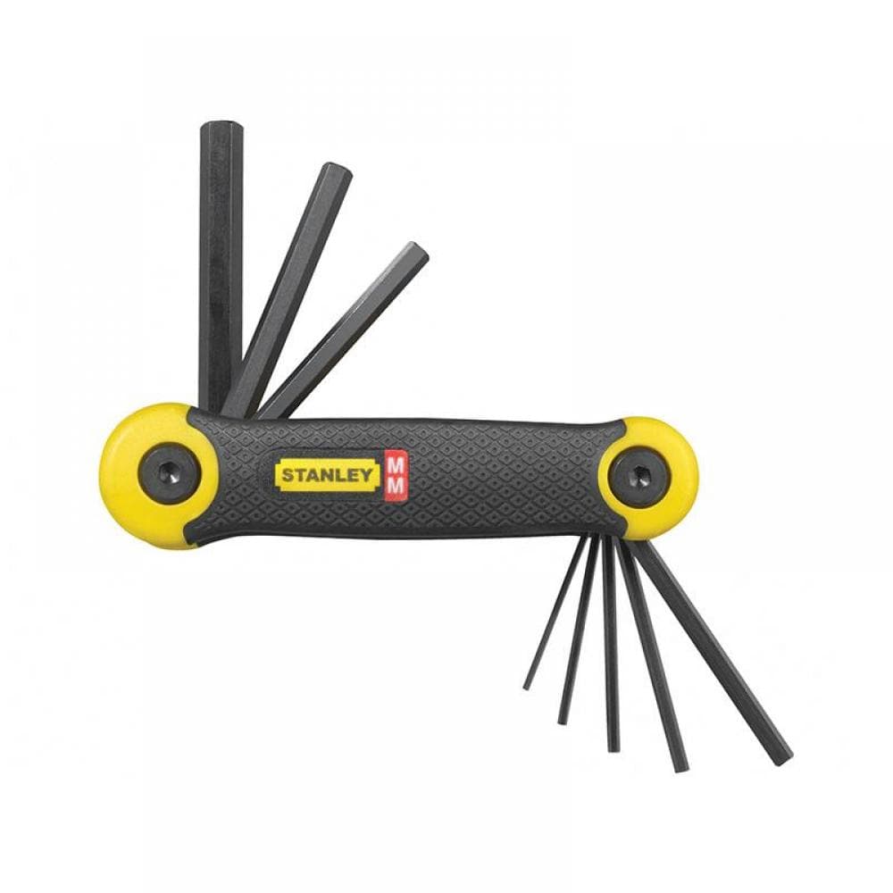 Stanley® 2-69-264 Metric Folding Hexagon Key Set 8 Piece