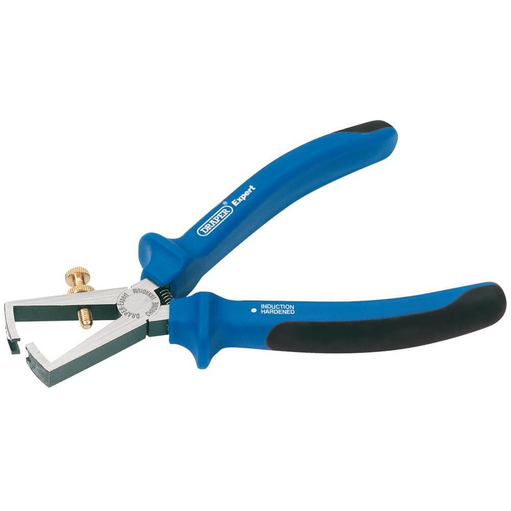 Draper Expert 68894 Heavy Duty Soft Grip Wire Stripping Pliers 150Mm each