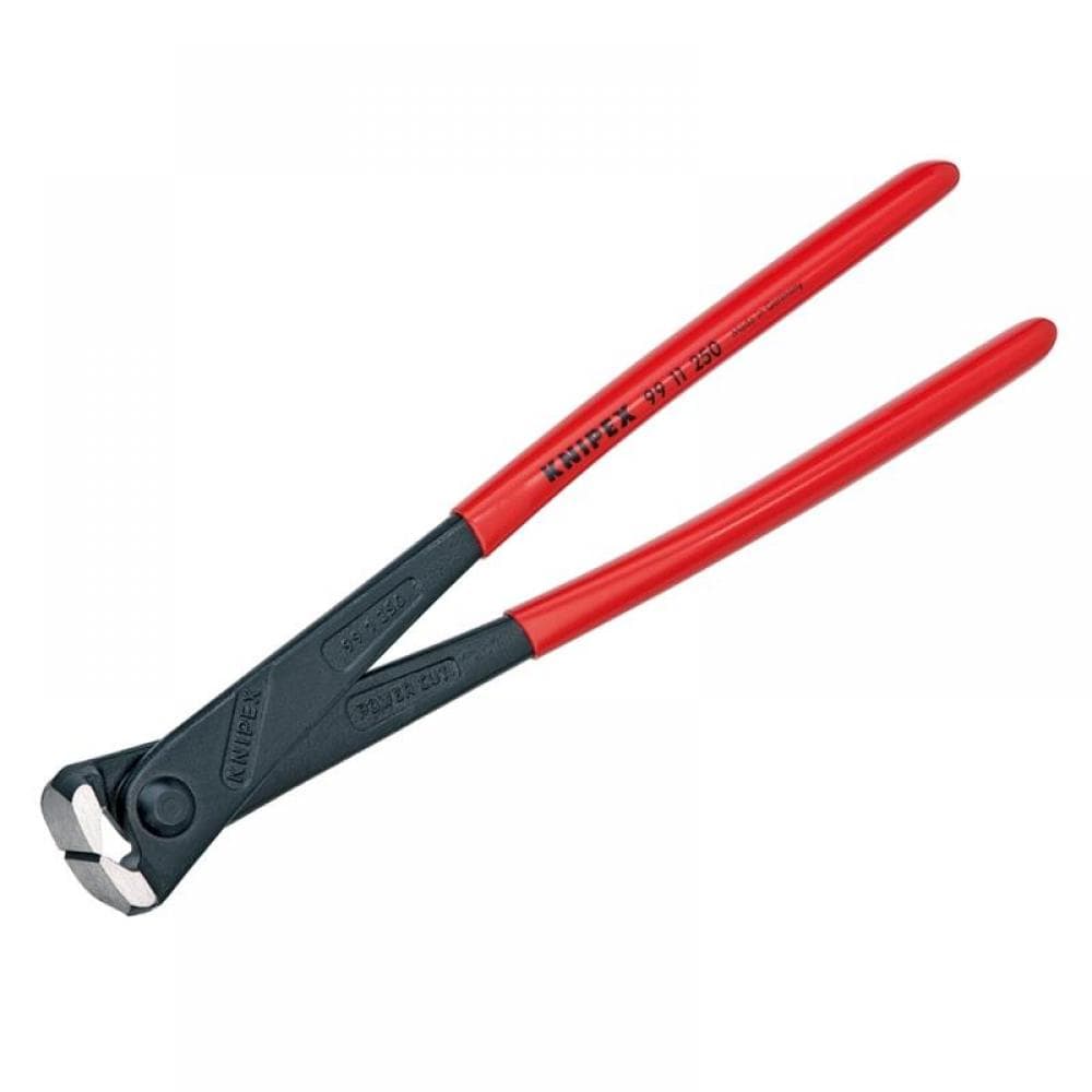 Knipex 99 11 250 High Leverage Concreterfts Nippers With Plastic Coated Handles 250Mm (10In)