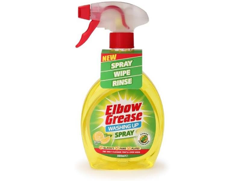 Elbow EG101 Grease Washing Up Spray Lemon 500Ml Eg101