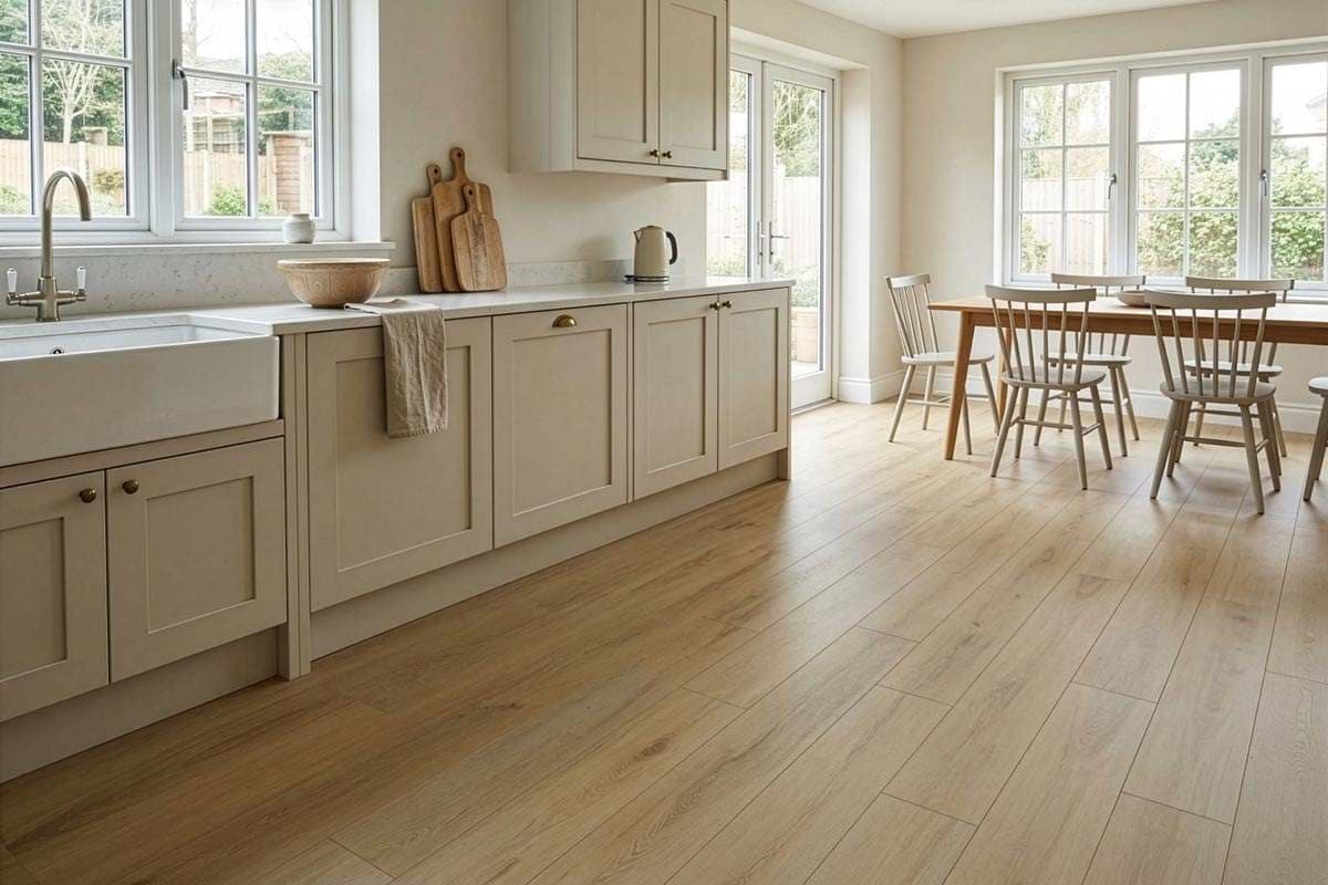 Audacity 12mm Ultra Matt Laminate Brulee Built-In Underlay