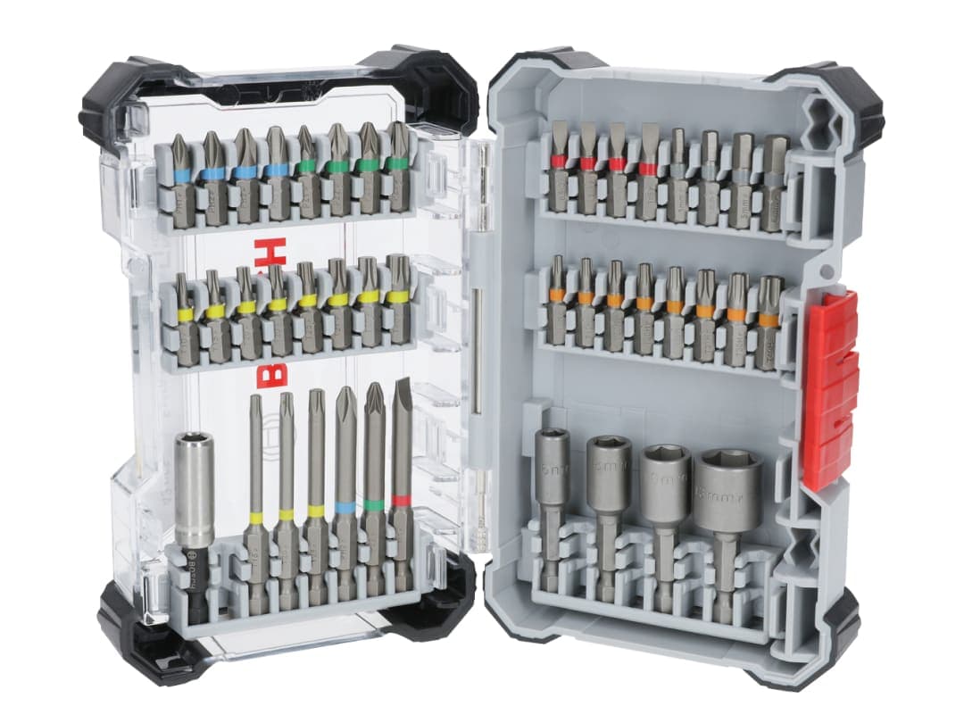 Bosch Powertool Accessories Extra Hard Screwdriver Bit Set, 43 Piece 2.607.017.723