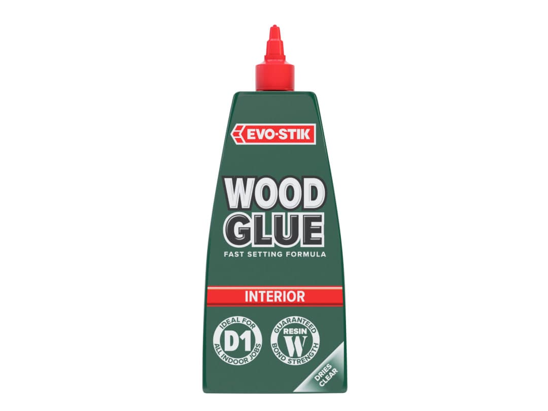 EVO-STIK Resin 'W' Wood Adhesive Extra Fast D2 1Litre 30615819