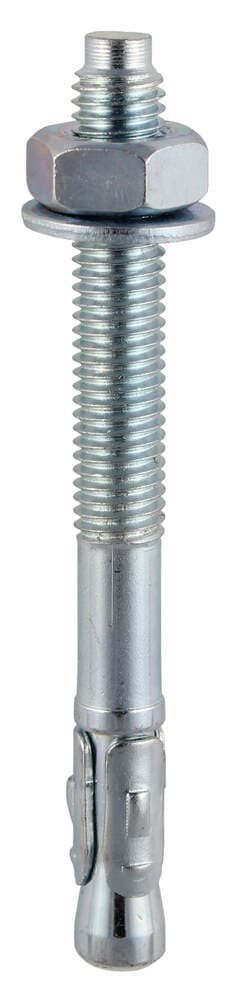 16mm x 125mm - Throughbolt Masonry Anchor - BZP - Bag of 2