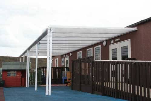 PolyX Storm Carport - 5mtr Length x 4mtr Projection