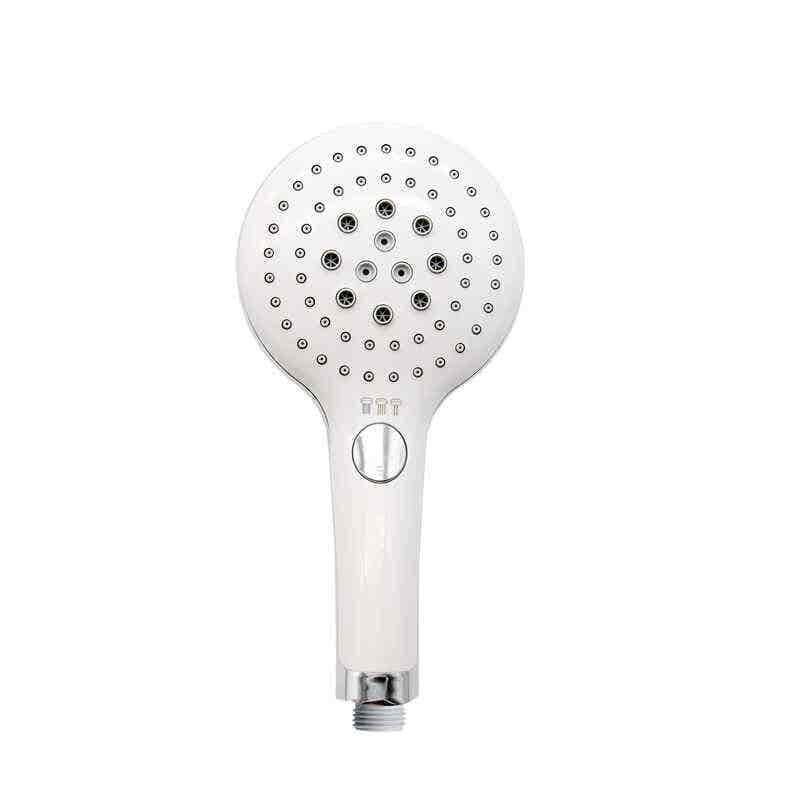 Sonic Power Shower Head - 3 Spray Functions - White