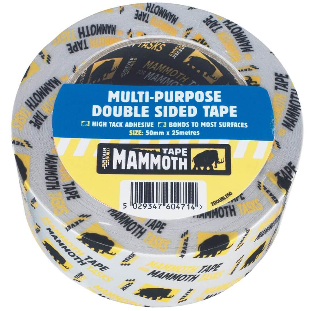 Everbuild M-Purpose Double.s Tape 25Mm 25Mtr
