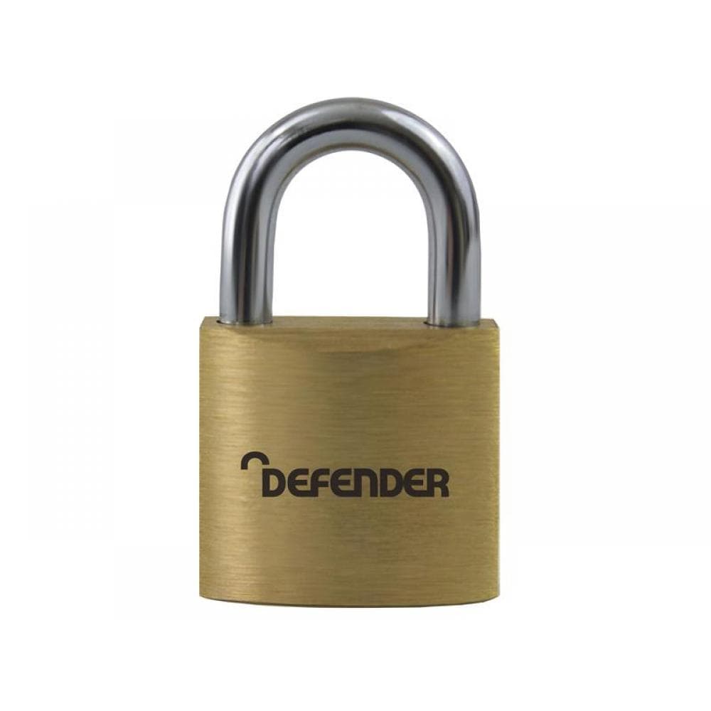 Defender DFBP2 KA1 Brass Padlock 20Mm Keyed Alike