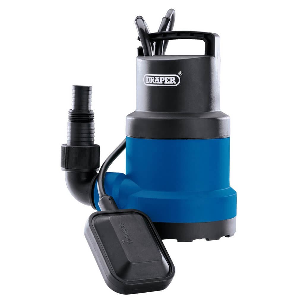 Draper 98912 Submersible Clean Water Pump With Float Switch 108L/Min 250W each