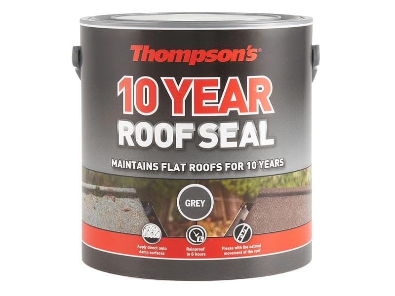 Ronseal 30145 Thompsonfts 10 Year Roof Seal Grey 2.5 Litre