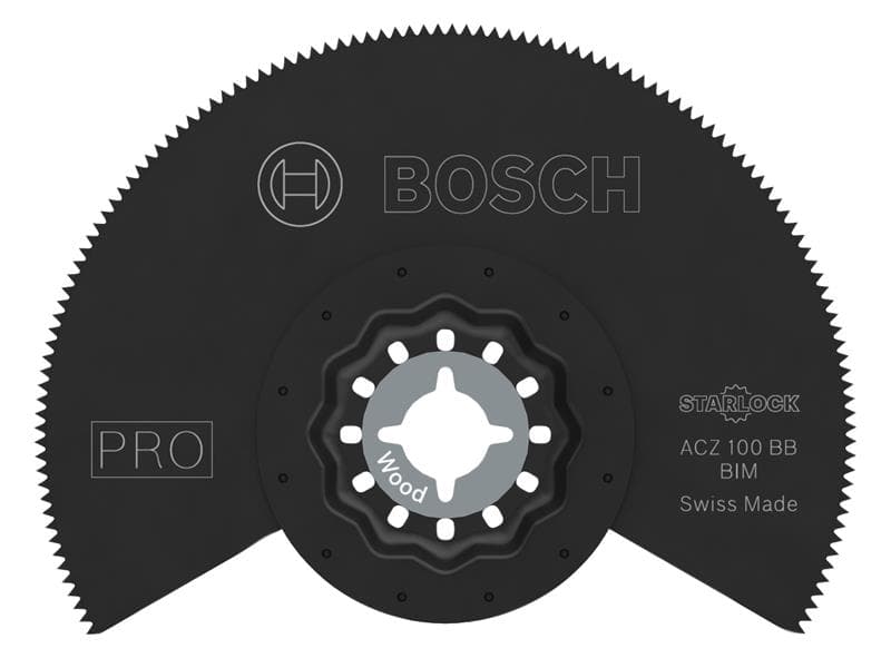 Bosch Powertool Accessories 2608669119 Pro Acz 100 Bb Segment Blade 100Mm