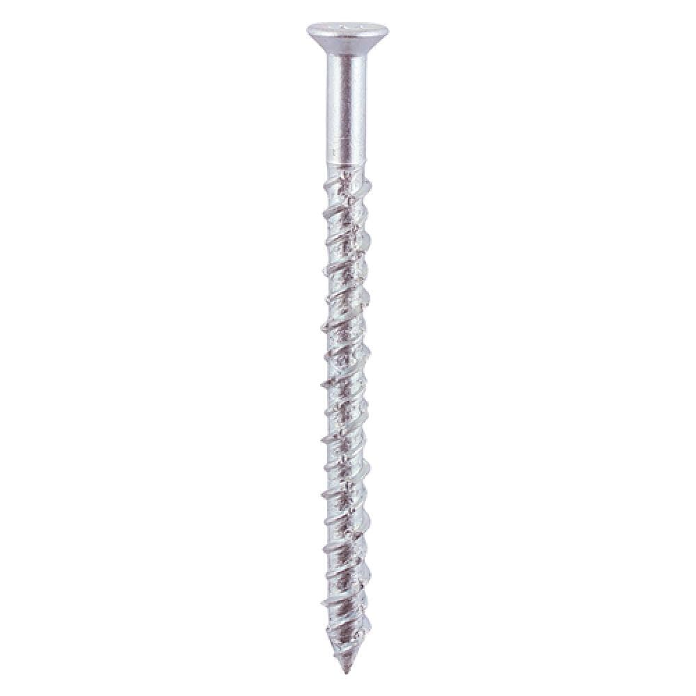Timco 725010 Masonry Screws - Tx - Countersunk - Zinc 6.0 X 80 TIMpac 8