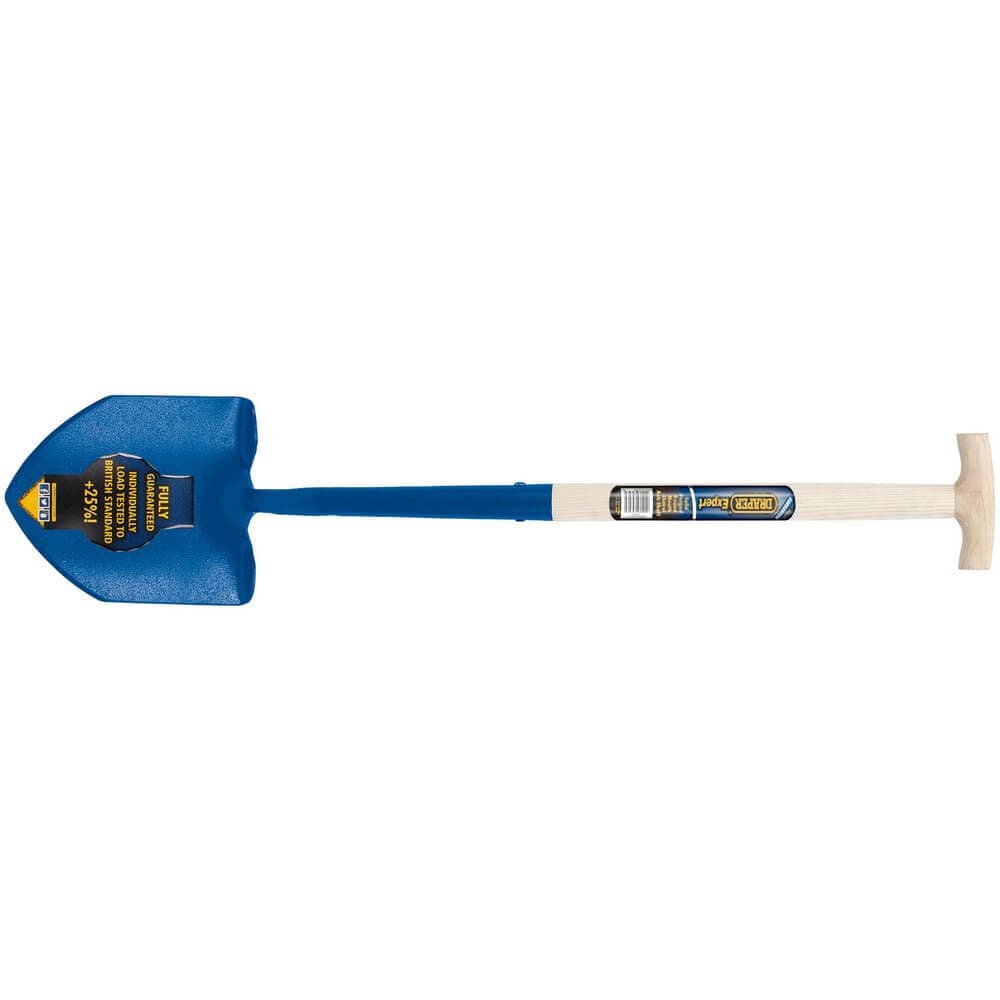 Draper Expert 10874 Solid Forged Round Mouth Shovel T-Handled With Ash Shaft each