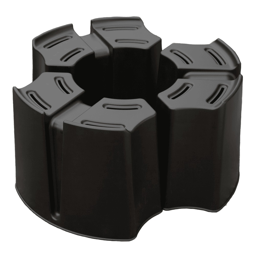 Multi Piece Black Water Butt Stand Original Organics