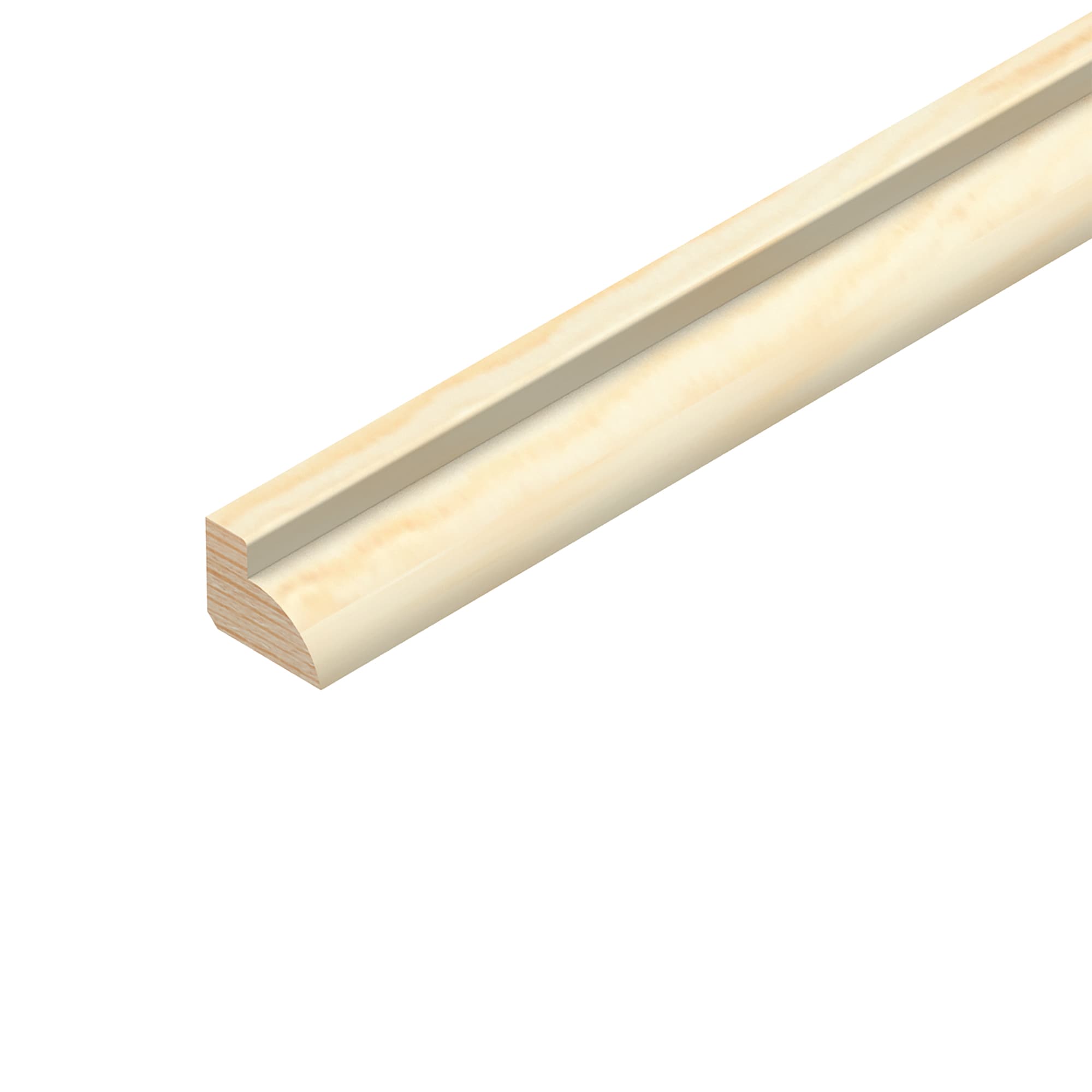 Cheshire Mouldings Pine Glass Bead 2.4m 12 x 9mm