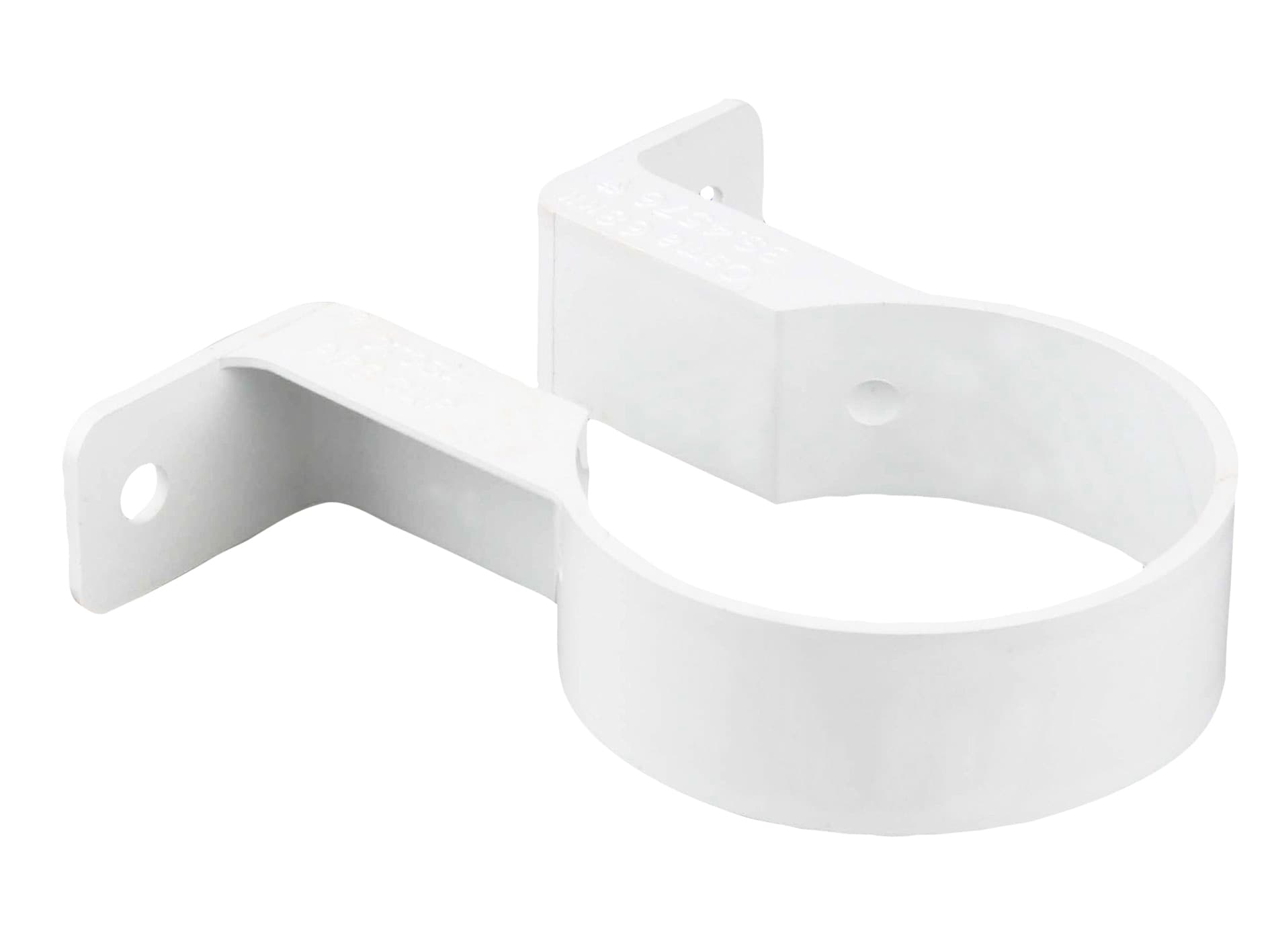 Wavin Osma RoundLine pipe bracket 68mm white 0T034W