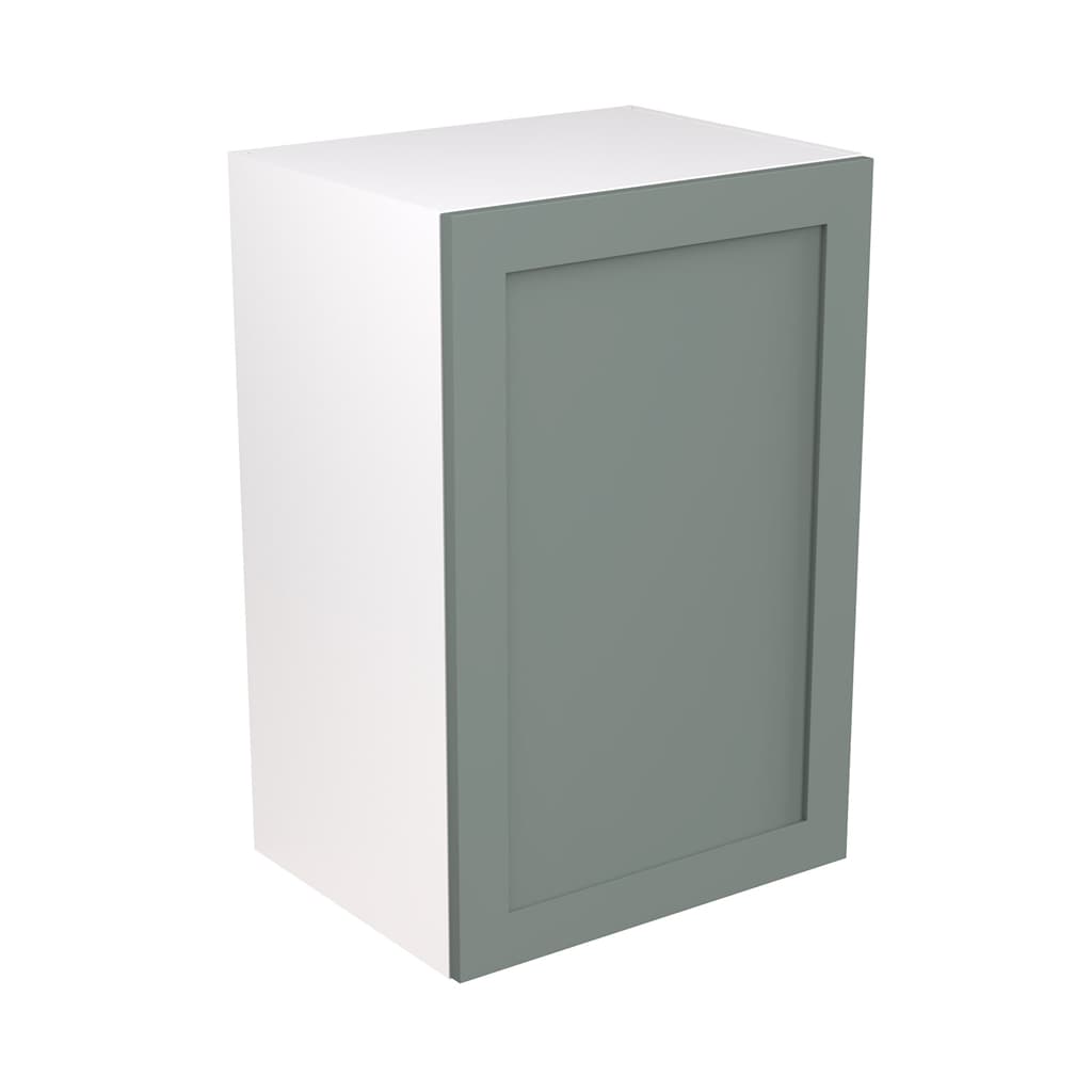 Flatpack 900 Boiler Housing Wall Kitchen Cabinet Shaker Ultra Matt Sage Green