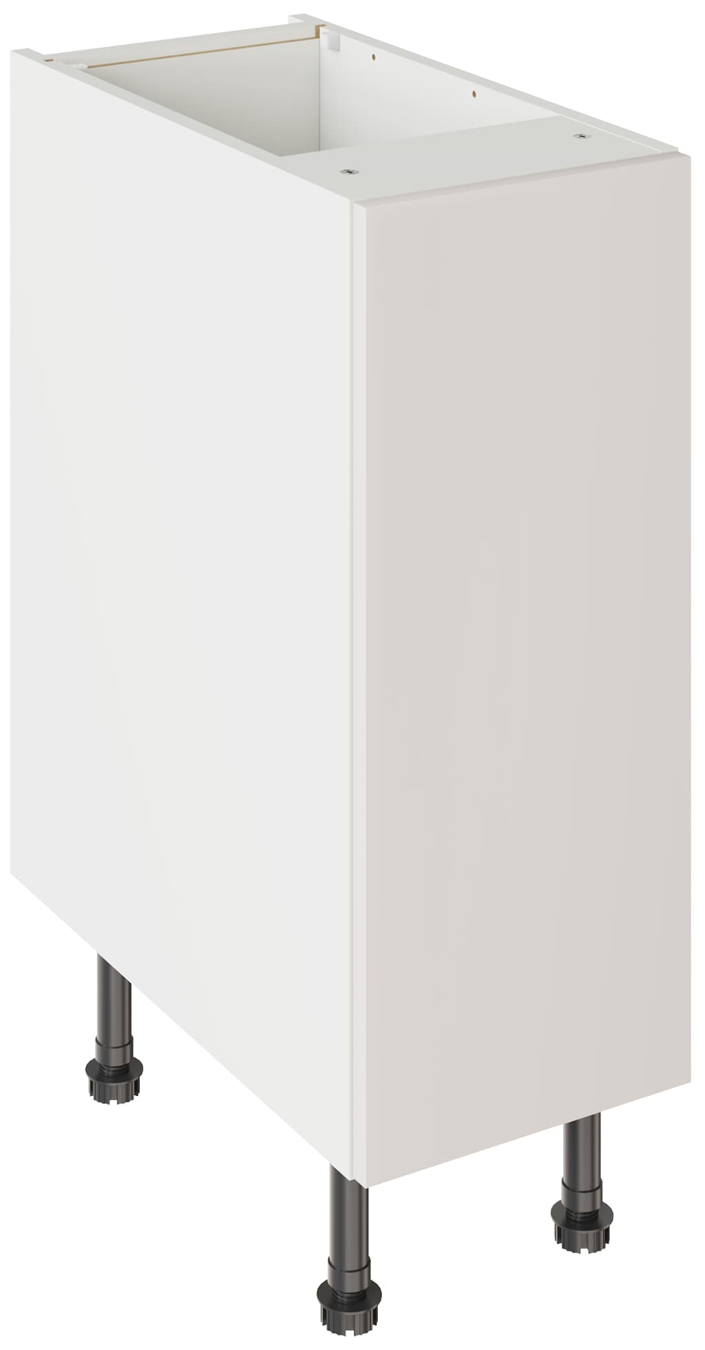 Flatpack 300 Base Kitchen Cabinet Slab Supermatt Light Grey