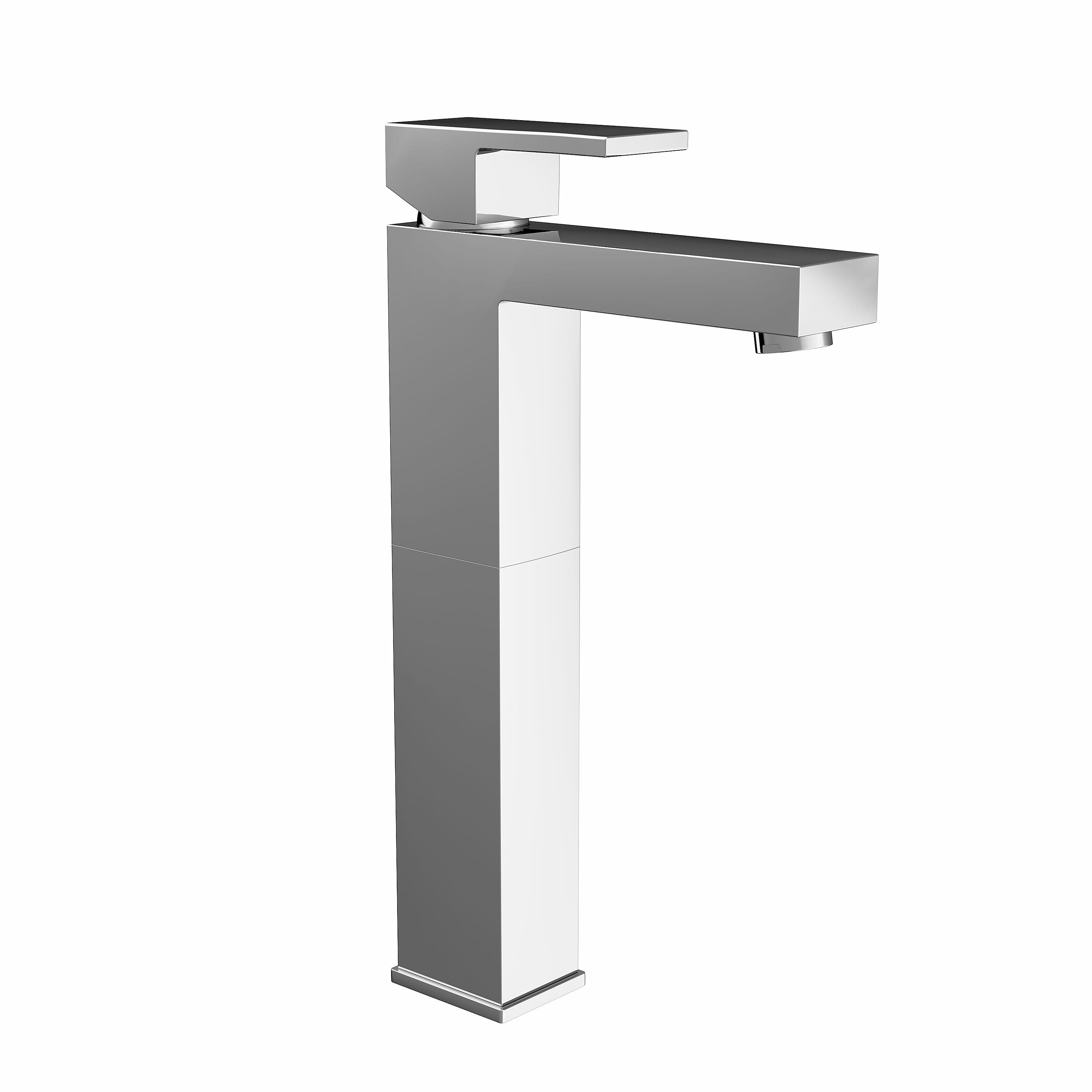 Bathrooms From Travis Perkins Irwell Tall Basin Mixer Tap No Waste