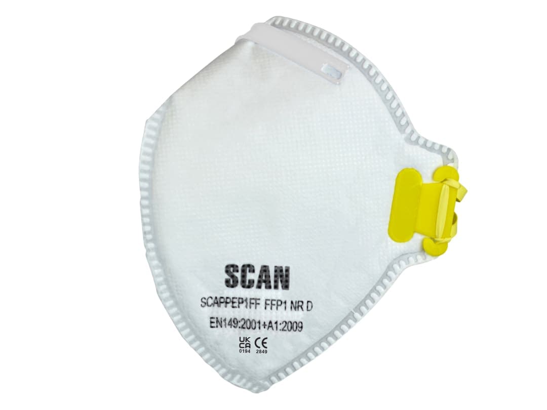 Scan Fold Flat Disposable Mask FFP1 (Pack of 3) DTC3XD-3