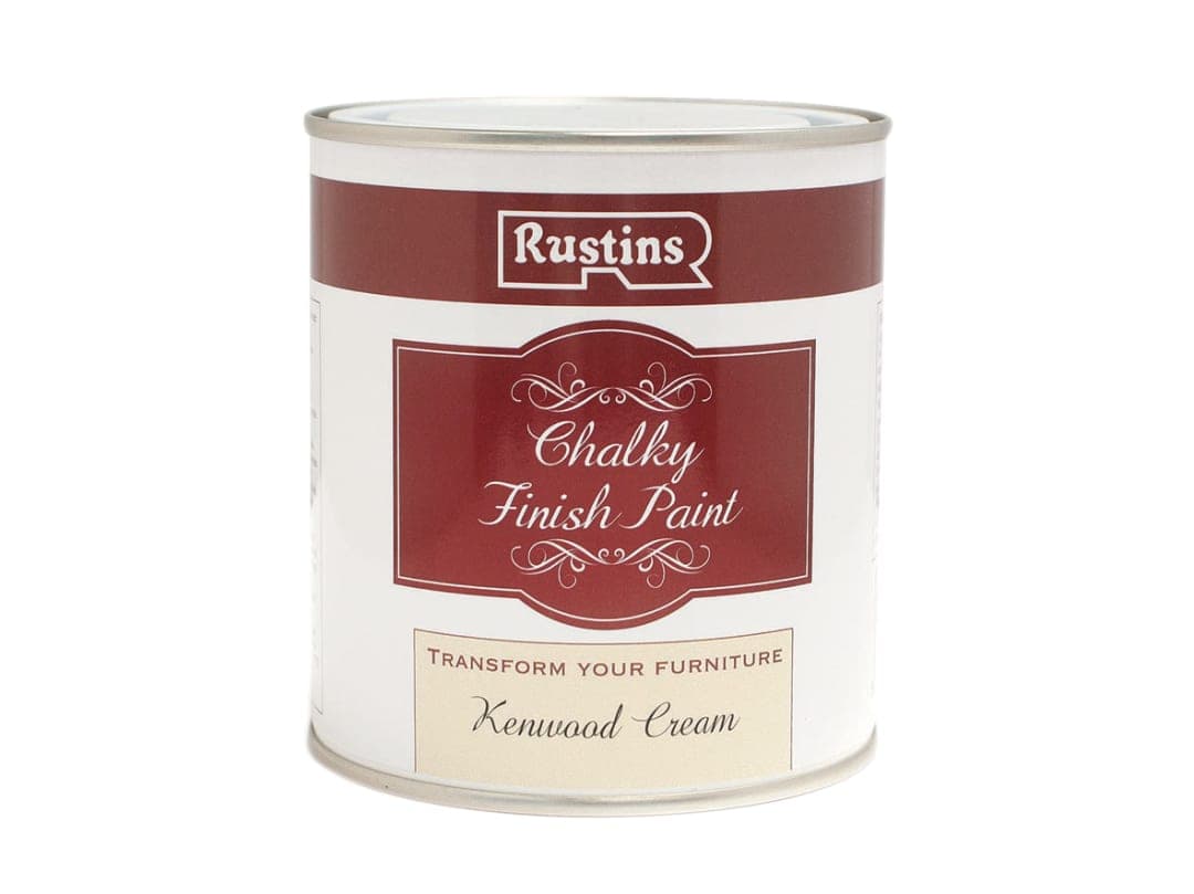 Rustins Chalky Finish Paint Kenwood Cream 250ml CHAPC250